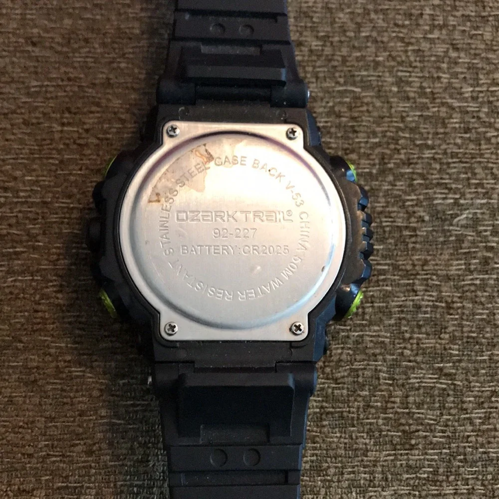 Ozark Trail Black Digital Sport Watch